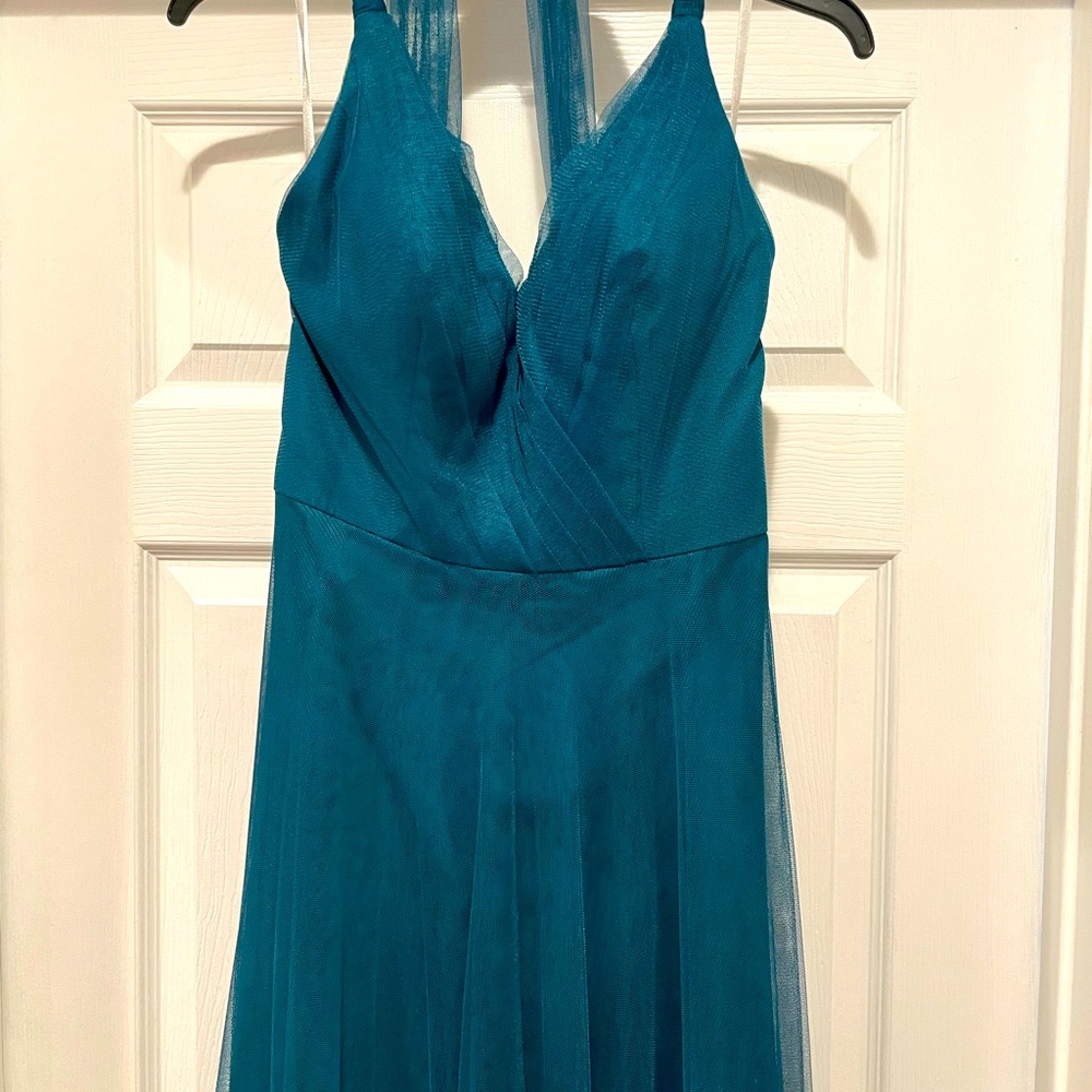 David’s bridal- bridesmaid- teal